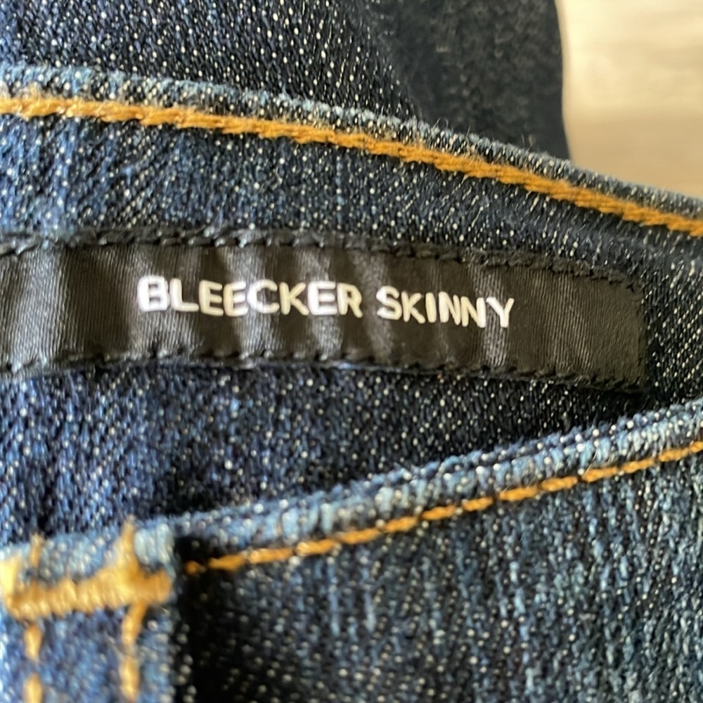 ♥️Jones New York♥️Bleecker Skinny Blue Denim Jeans size (10) - Picture 8 of 10